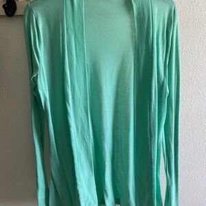 J CREW Mint Green Cardigan